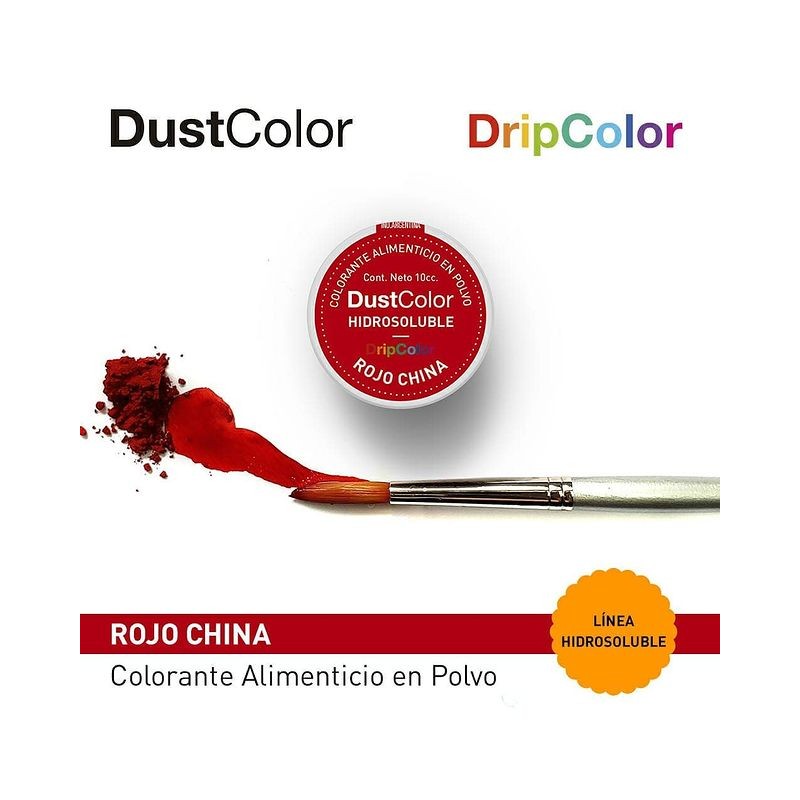 Colorante En Polvo - Rojo China X   10 G - Dustcolor Dustcolor - 1