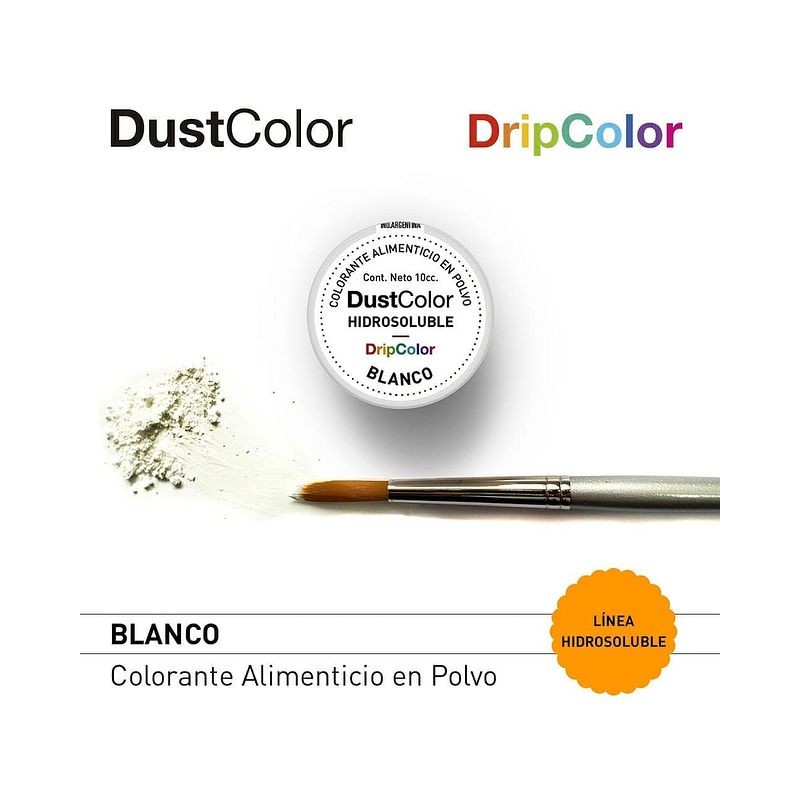Colorante En Polvo - Blanco X   10 G - Dustcolor Dustcolor - 1