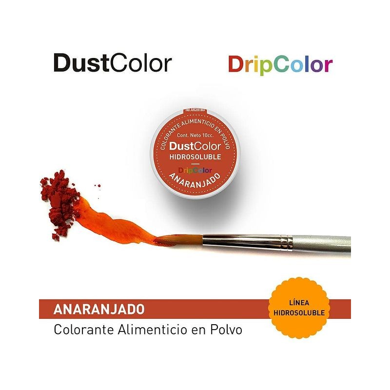 Colorante En Polvo - Anaranjado X   10 G - Dustcolor Dustcolor - 1