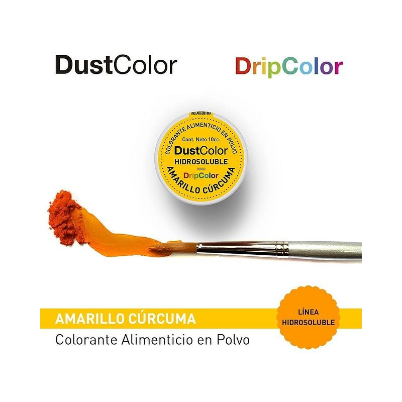 Colorante En Polvo - Amarillo Curcuma X   10 G - Dustcolor Dustcolor - 1
