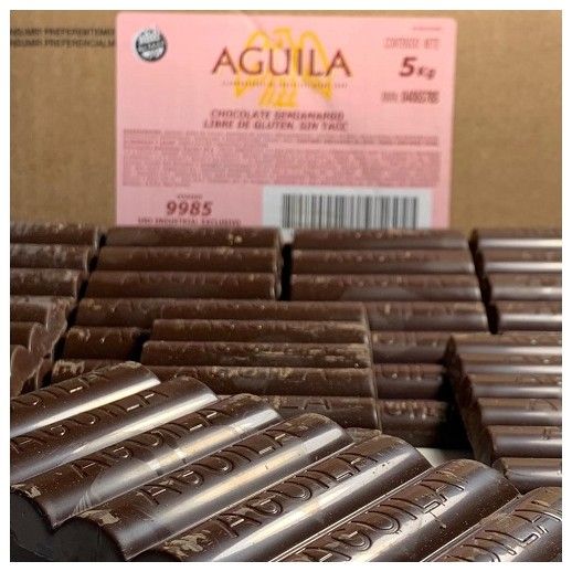 Chocolate Cobertura Semiamargo - 9985 - 45% X 5 Kg - Aguila