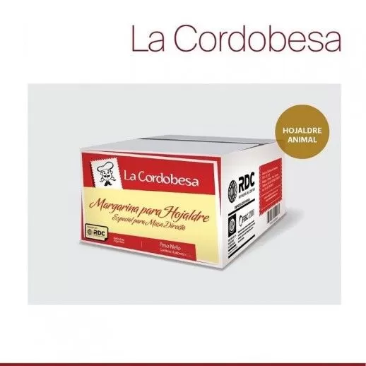 Margarina Para Hojaldre X   5 Kg - La Cordobesa La Cordobesa - 1