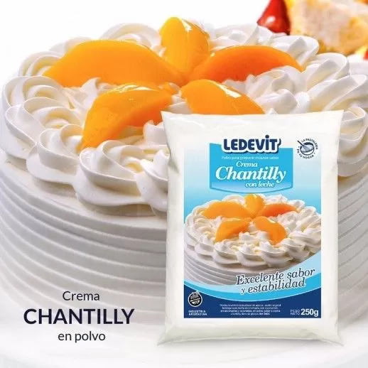 Polvo Para Preparar Crema Chantilly X  250 G - Ledevit Ledevit - 1