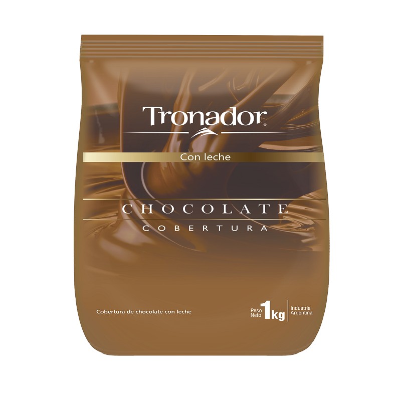 Chocolate Cobertura Con Leche Para Templar X   1 Kg - Tronador Tronador - 1