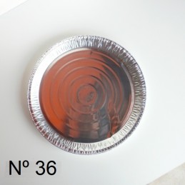 Tartera De Aluminio Redonda Descartable Nº 36 X Unid.  - 1