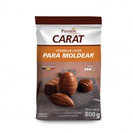Chocolate Baño Moldeo Gotas Con Leche X  800 G - Carat Coverlux Carat Coverlux - 1