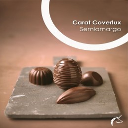Chocolate Baño Moldeo Gotas Semiamargo A Granel X   1 Kg - Carat Coverlux Carat Coverlux - 1