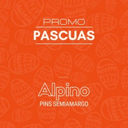 Chocolate Promo Pascua Pins Semiamargo X   1 Kg - Alpino Alpino - 1