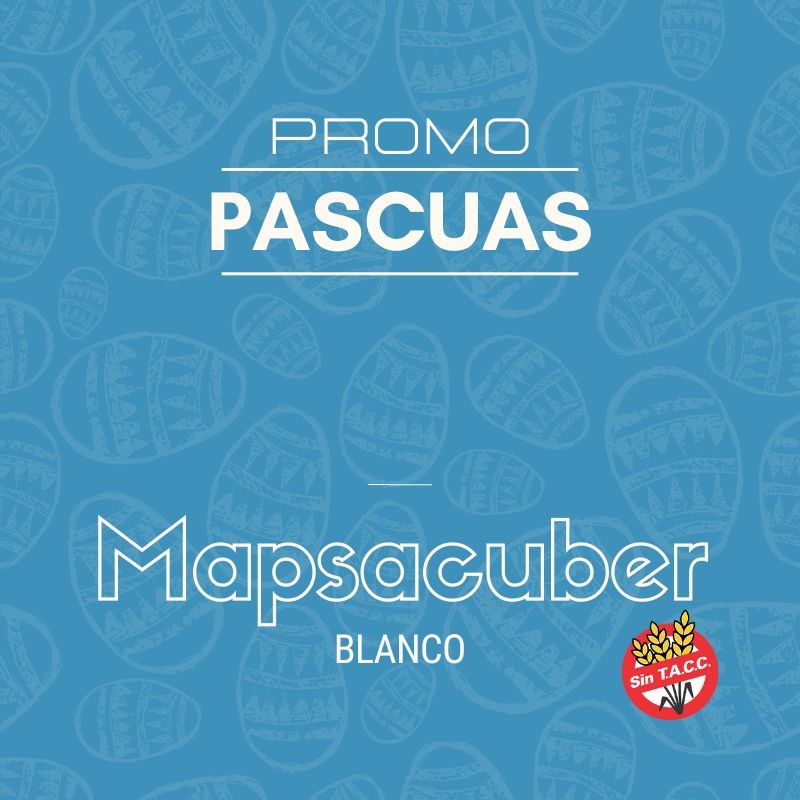 Chocolate Promo Pascua Blanco X   1 Kg - Mapsacuber Mapsacuber - 1