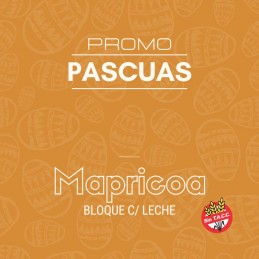 Chocolate Promo Pascua Con Leche - Bloque X   1 Kg - Mapricoa Mapricoa - 1