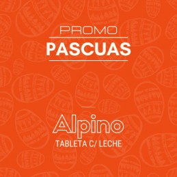 Chocolate Promo Pascua Tabl.Con Leche X   1 Kg - Alpino Alpino - 1