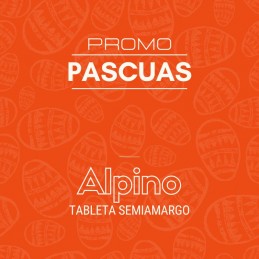 Chocolate Promo Pascua Tabl.Semiamargo X   1 Kg - Alpino Alpino - 1