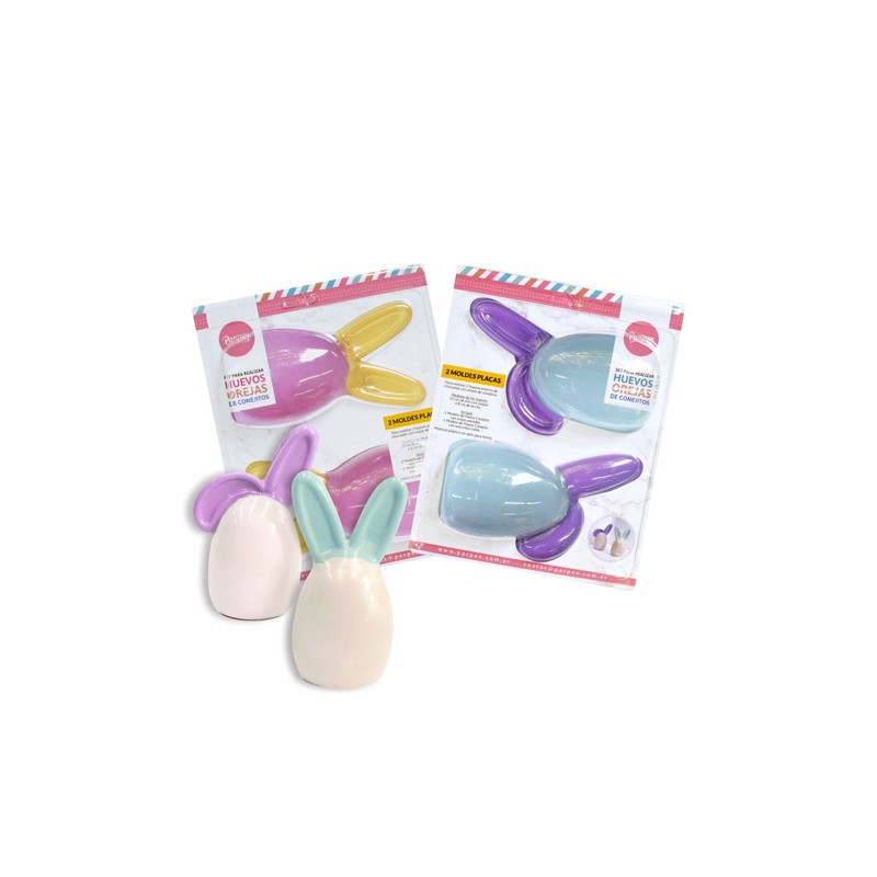 Molde Pvc Conejo Con Orejas - Set X 2 - Sph01 X Unid.  - 1