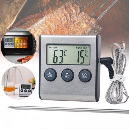 Termometro Digital -50ºc +300ºc Alimentos C/Sonda X Unid.  - 1