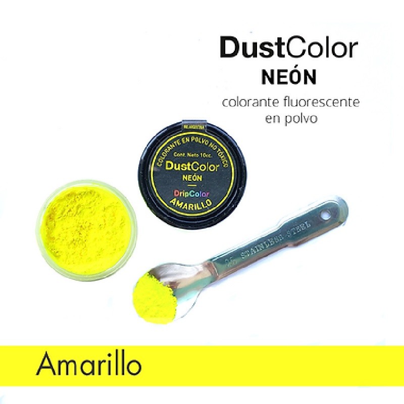 Colorante Liposoluble - Amarillo Neon Fluor X   10 G - Dustcolor Dustcolor - 1