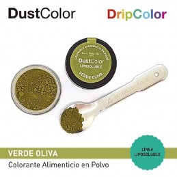Colorante Liposoluble - Verde Oliva X   10 G - Dustcolor Dustcolor - 1
