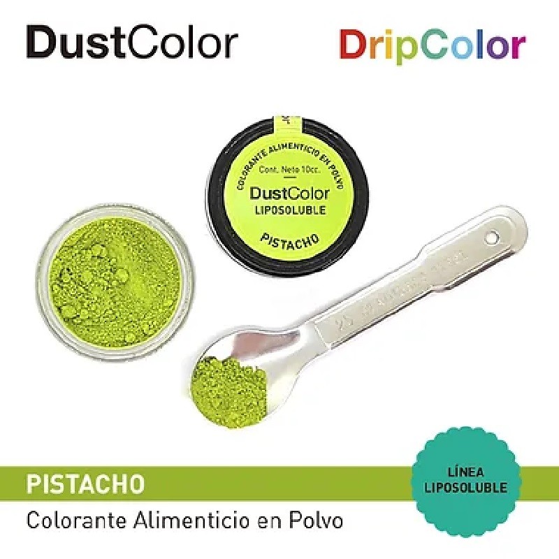 Colorante Liposoluble - Pistacho X   10 G - Dustcolor Dustcolor - 1