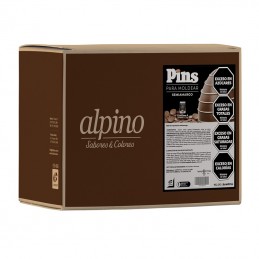 Chocolate Baño Moldeo Pins - Semiamargo X   6 Kg - Alpino Alpino - 1