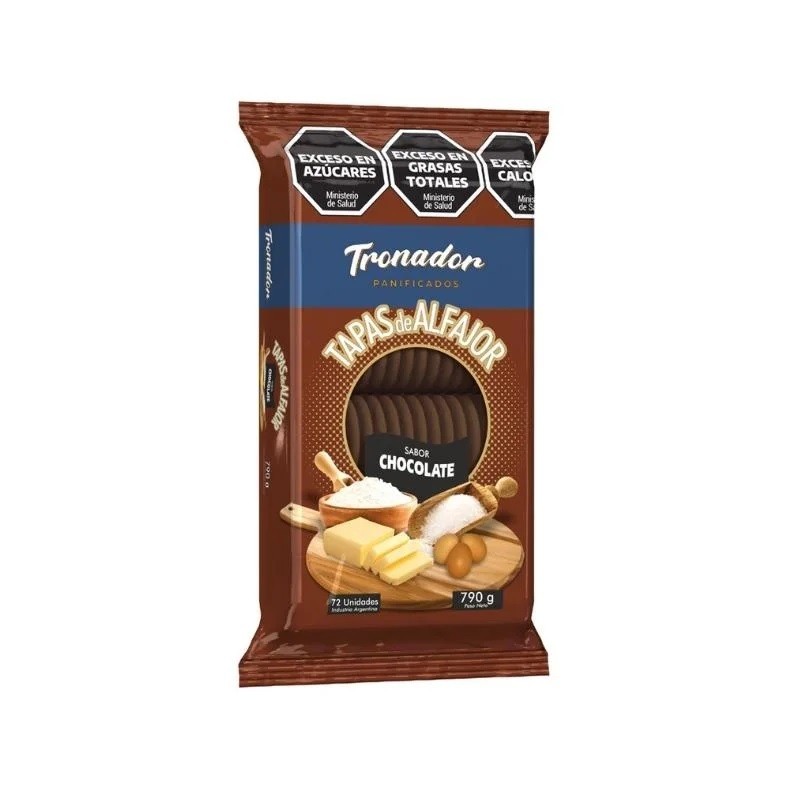 Tapitas De Alfajor - Chocolate X  700 G - Tronador Tronador - 1