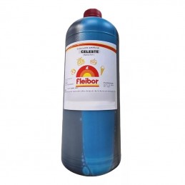 Colorante Liquido - Celeste X   1 L - Fleibor Fleibor - 1