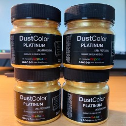 Colorante Liposoluble Platinum - Dorado Fino X   80 G - Dustcolor Dustcolor - 1