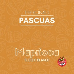 Chocolate Promo Pascua Blanco - Bloque X 2.5 Kg - Mapricoa Mapricoa - 1