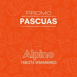 Chocolate Promo Pascua Tabl.Semiamargo X   3 Kg - Alpino Alpino - 1