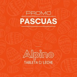 Chocolate Promo Pascua Tabl.Con Leche X   3 Kg - Alpino Alpino - 1