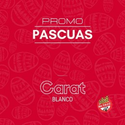 Chocolate Promo Pascua Blanco - Caja 15 X 800g X  12 Kg - Carat Coverlux Carat Coverlux - 1