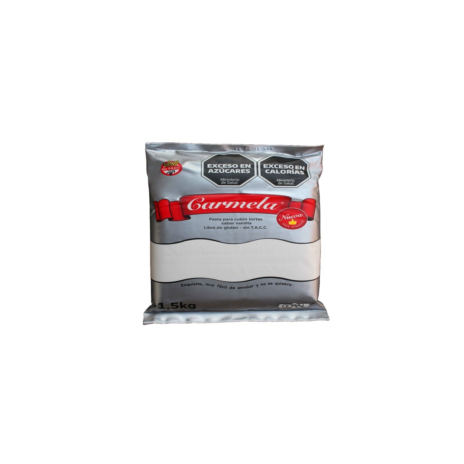 Pasta Para Cubrir Tortas X 1.5 Kg - Carmela Carmela - 1