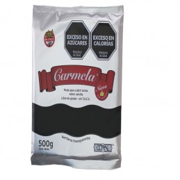 Pasta Para Cubrir Tortas - Negro X  500 G - Carmela Carmela - 1
