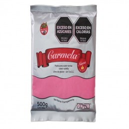 Pasta Para Cubrir Tortas - Rosa X  500 G - Carmela Carmela - 1