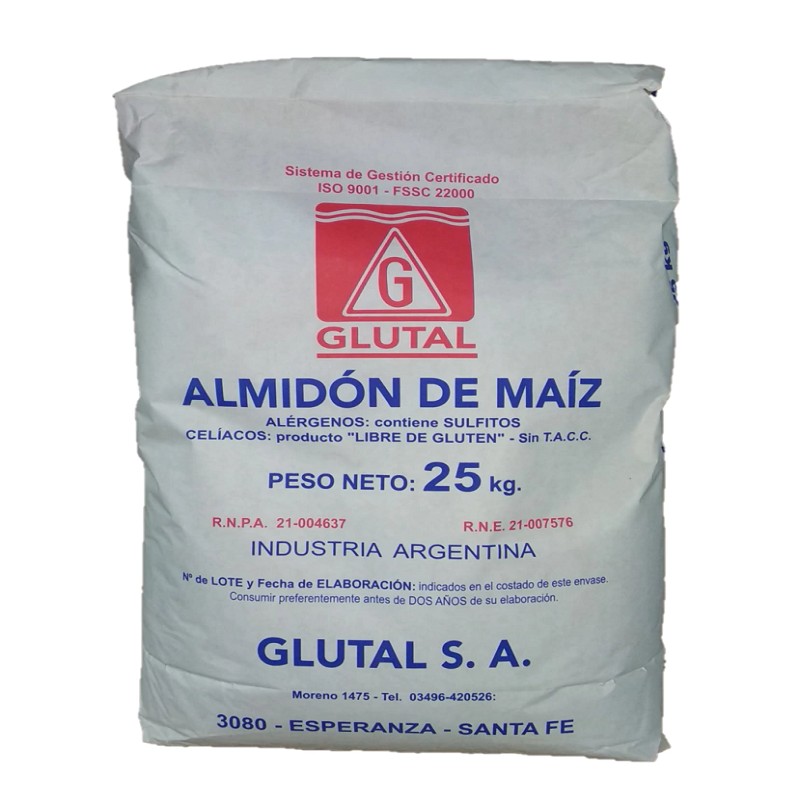 Fecula De Maiz - Sin Tacc X  25 Kg  - 1