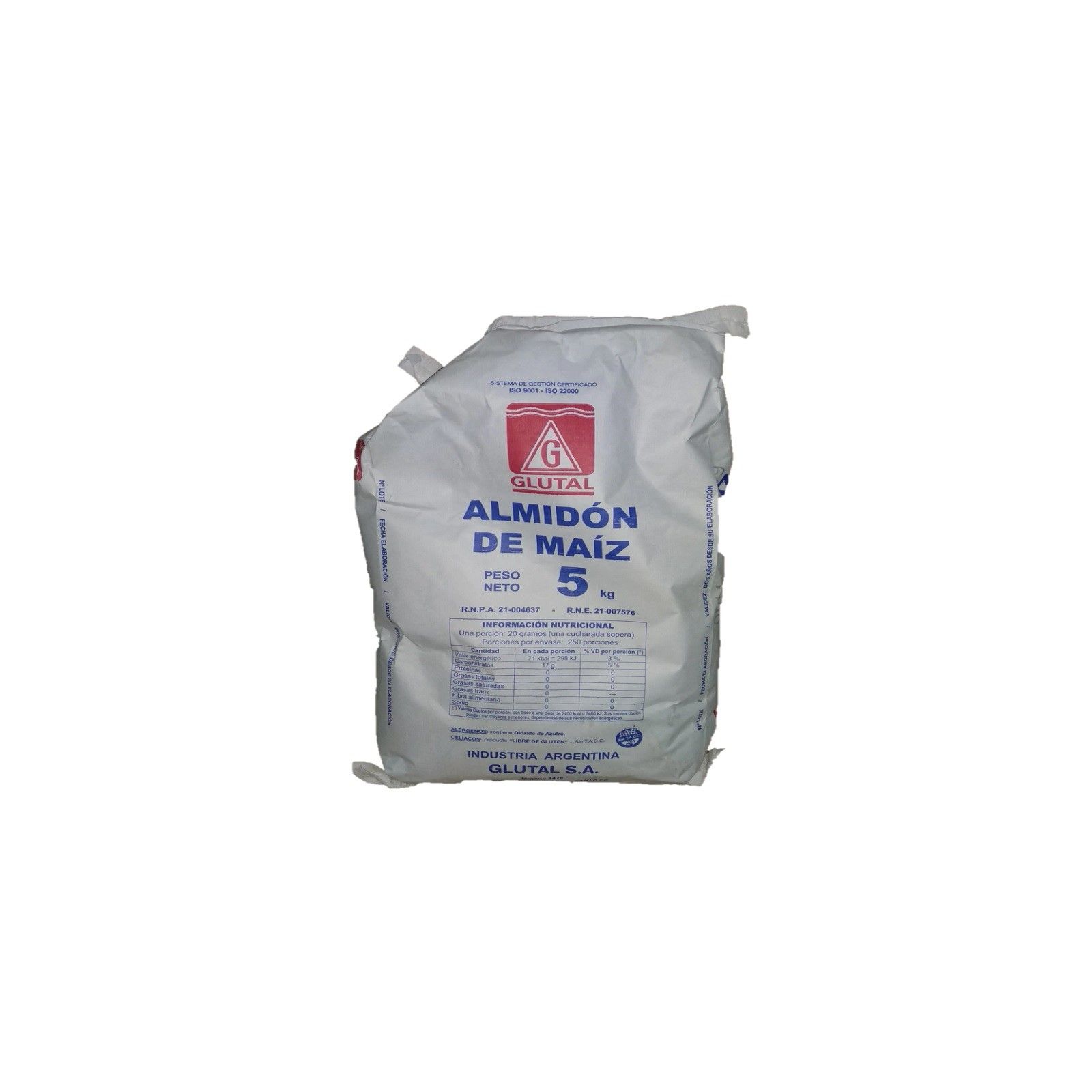 Fecula De Maiz - Sin Tacc X   5 Kg  - 1