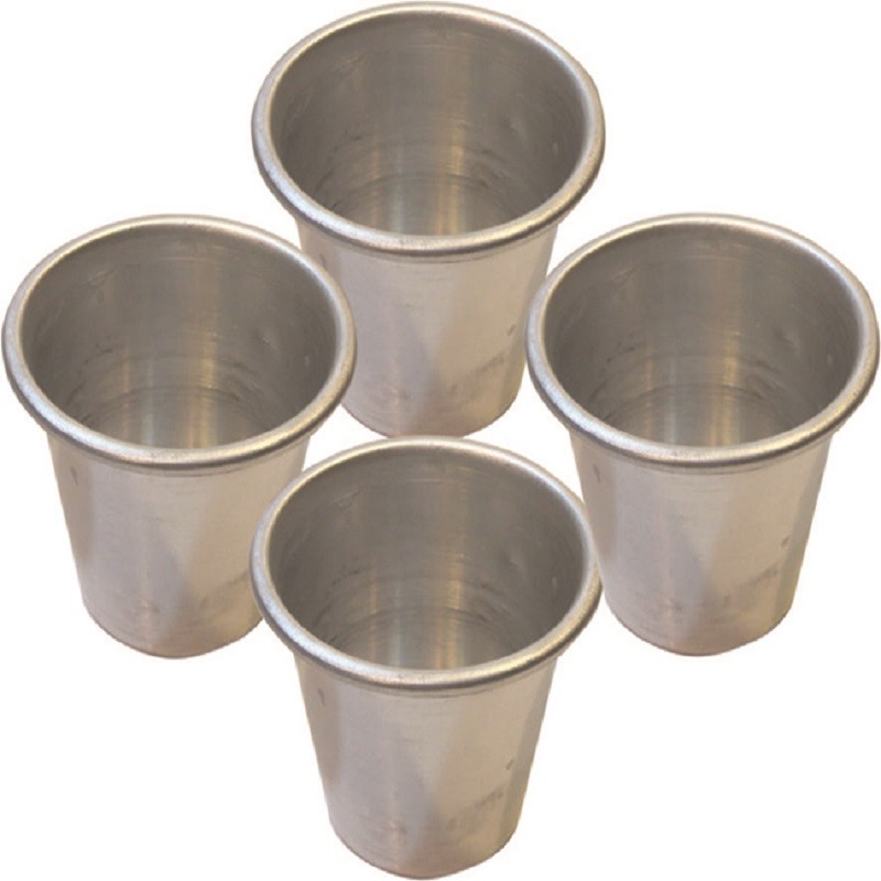 Vaso Flan Aluminio C/Borde - N2 X Unid.  - 1