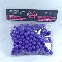 Perlas Comestibles - Violeta Perlado X 40 G - Sprink Sprink - 1